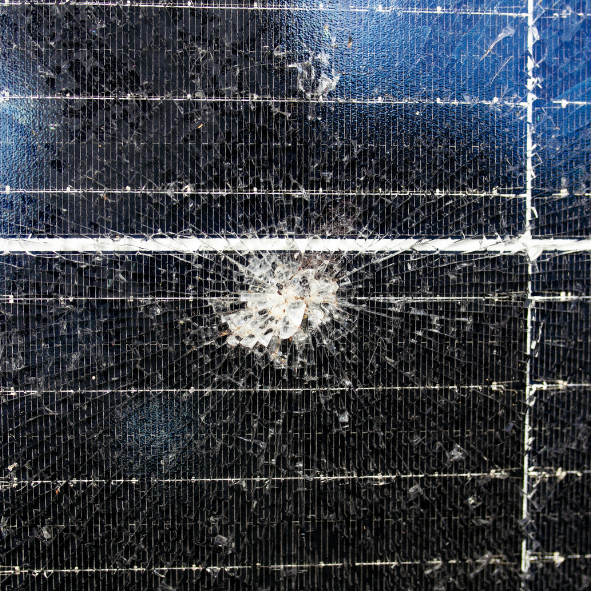 Is onzichtbare schade aan zonnepanelen verzekerd?